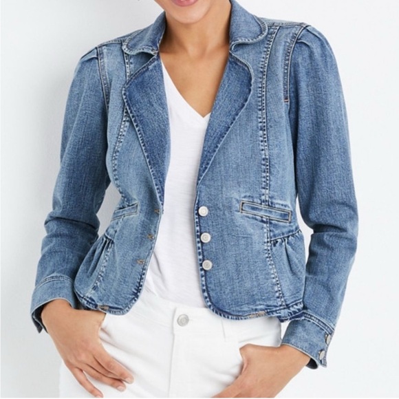 Maurices Jackets & Blazers - NWOT🔥 Women's Blue Denim Jacket
